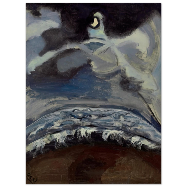 Alice Neel - The Sea  75x100 cm / 30x40inches Fine Art Poster