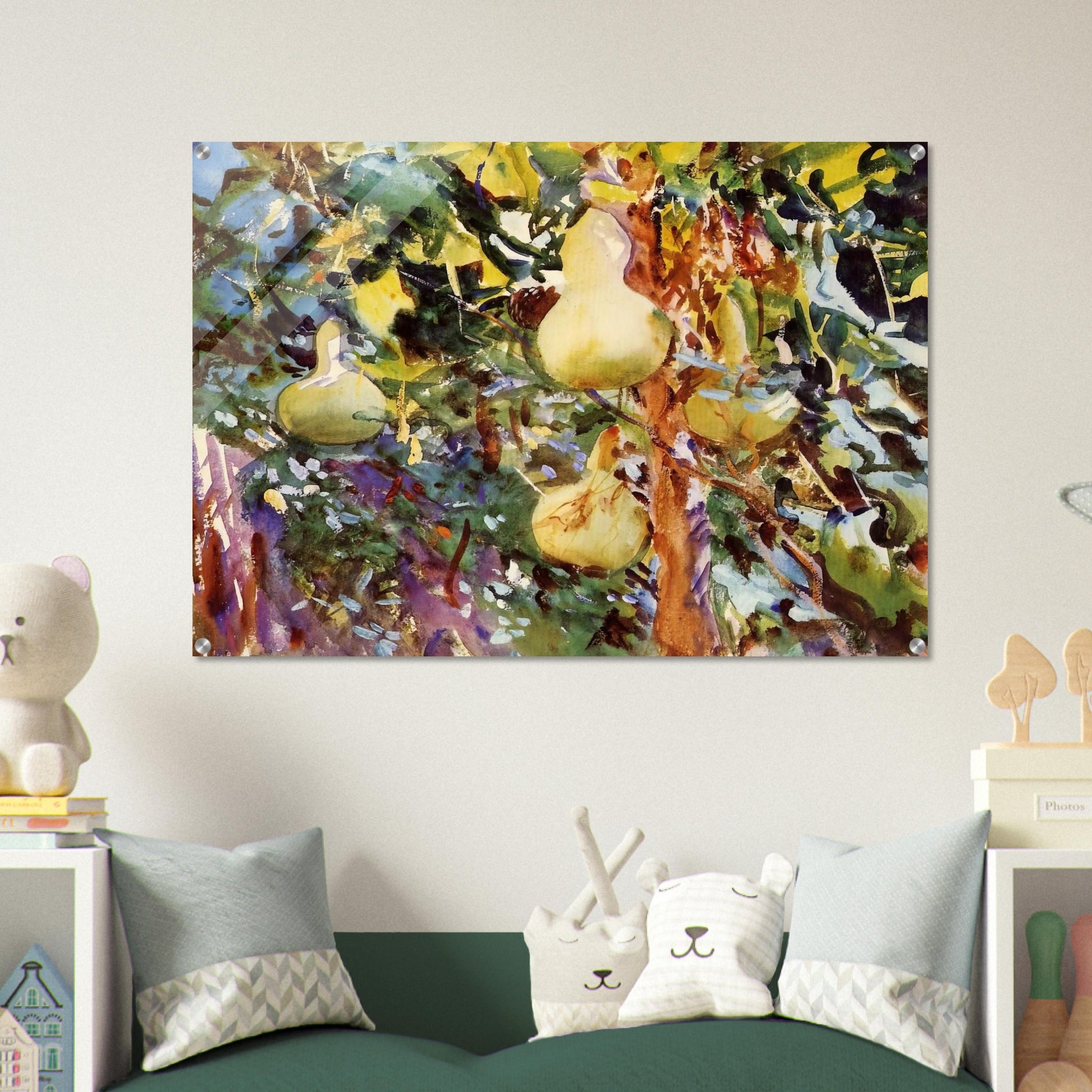 Gourds - John Singer Sargent Acrylic Print - 70x100 cm / 28x40″ inches