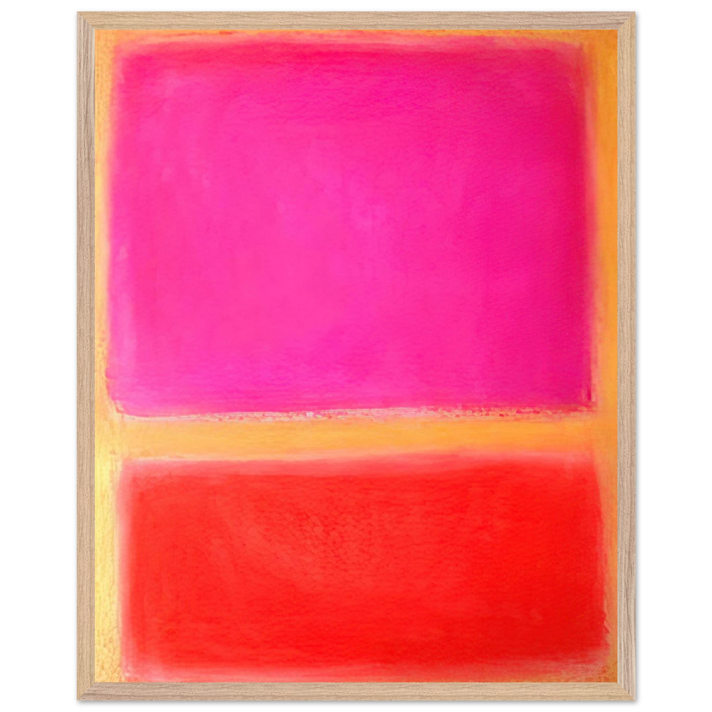 Helen Frankenthaler - Untitled - Color Field Painting Wall art - 27x35 cm / 11x14 inches - Fine Art Poster - -