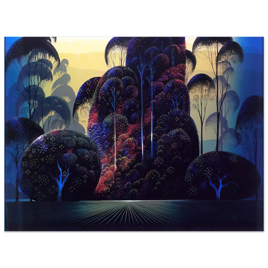 Eyvind Earle - Mendocino Fine Art Poster - Default Title