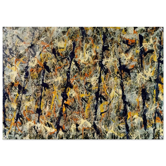 BLUE POLES NUMBER 11 1952 1 - Jackson Pollock Acrylic Print - 70x100 cm / 28x40″ inches