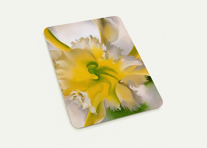 An Orchid By Georgia O'Keeffe Pack of 10 Post Cards | Georgia O'Keeffe Post Cards | A6 (10.5 x 14.8 cm) - 4.1 x 5.8 inches