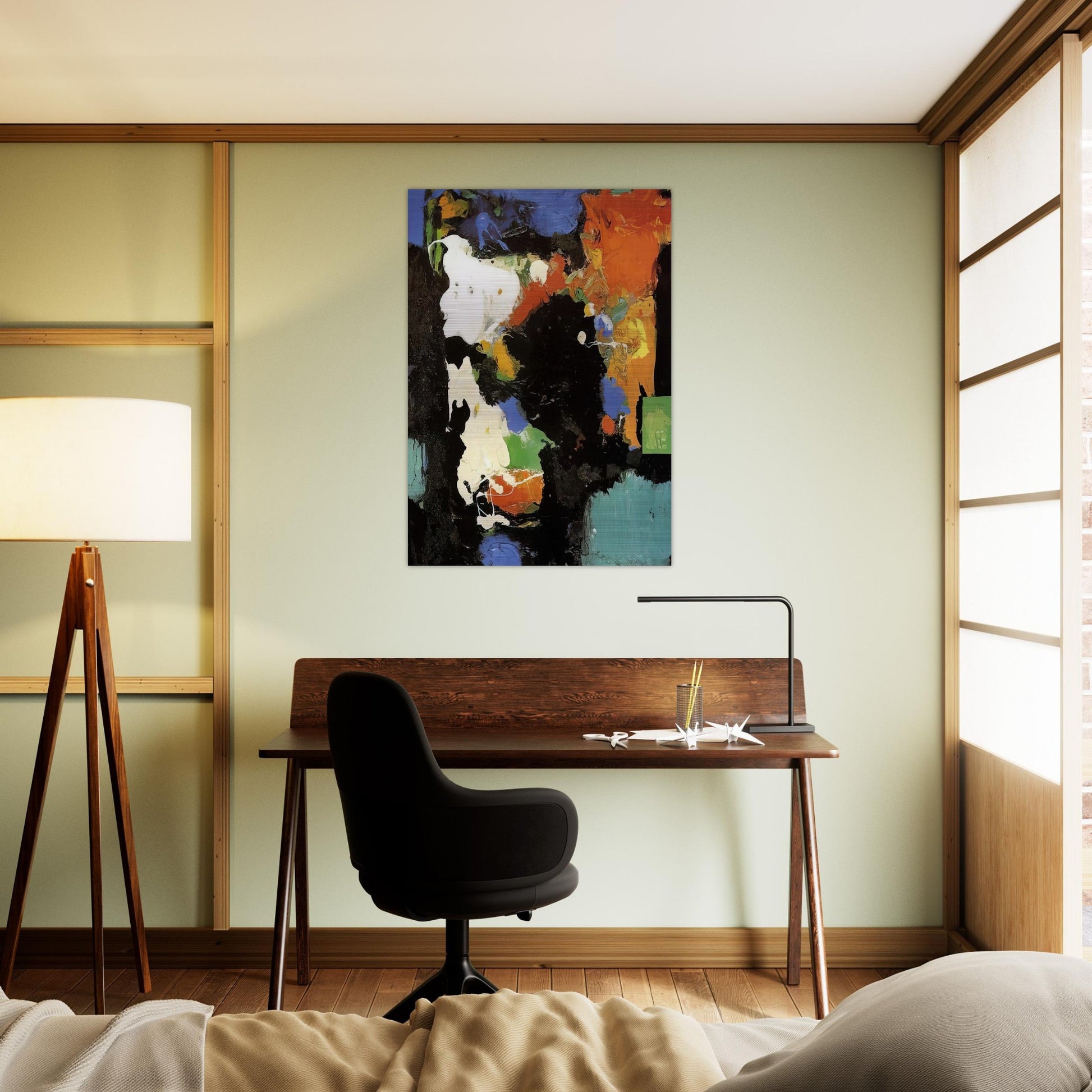 The Conjurer - Hans Hofmann Brushed Aluminum Print - 70x100 cm / 28x40 inches | Hans Hofmann Aluminum Print | Hans Hofmann Prints