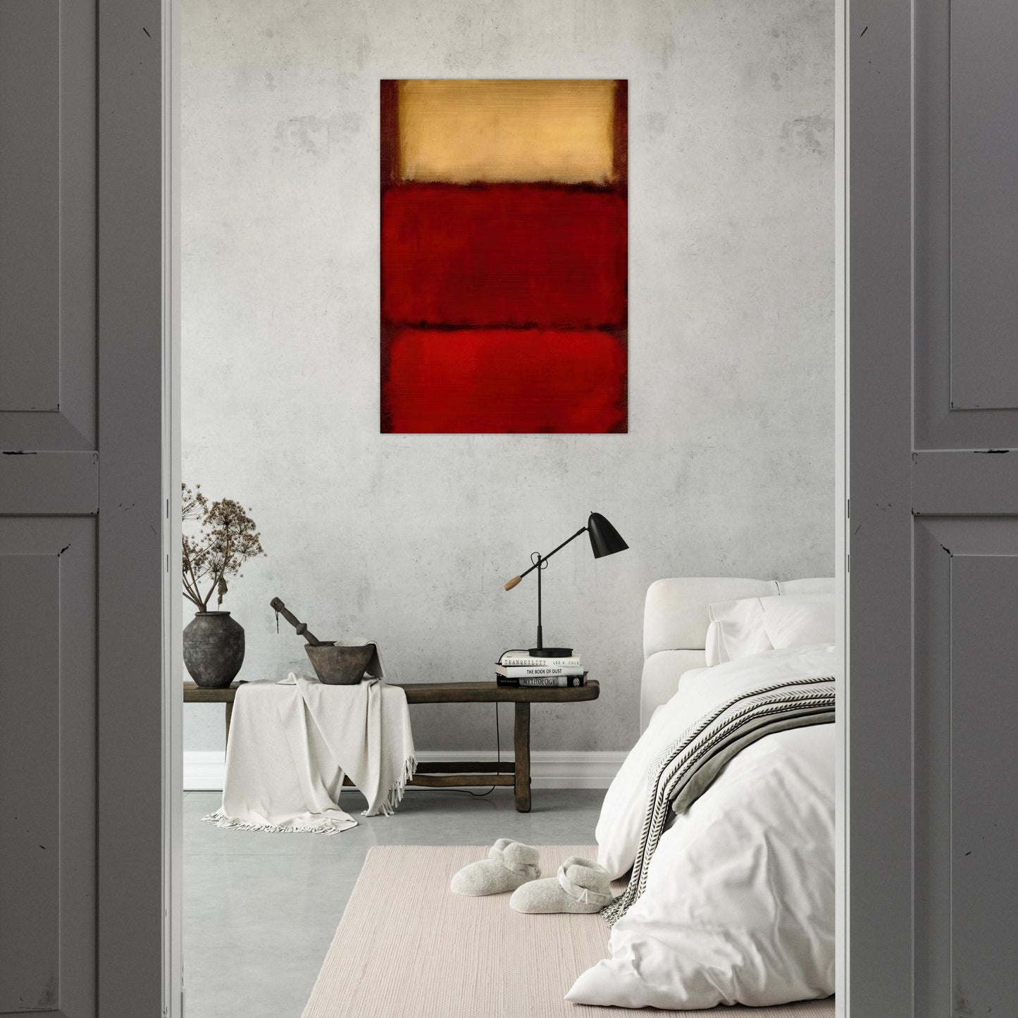 Red - 1964 - Mark Rothko Brushed Aluminum Print - 70x100 cm / 28x40 inches | Mark Rothko Aluminum Print | Mark Rothko Prints