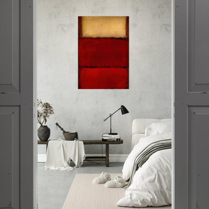 Red - 1964 - Mark Rothko Brushed Aluminum Print - 70x100 cm / 28x40 inches | Mark Rothko Aluminum Print | Mark Rothko Prints