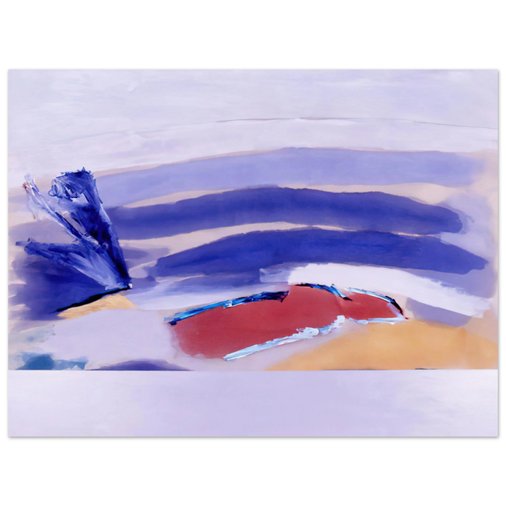 Ronnie Landfield - The Spaniard For Picasso - 1980  75x100 cm / 30x40inches Fine Art Poster