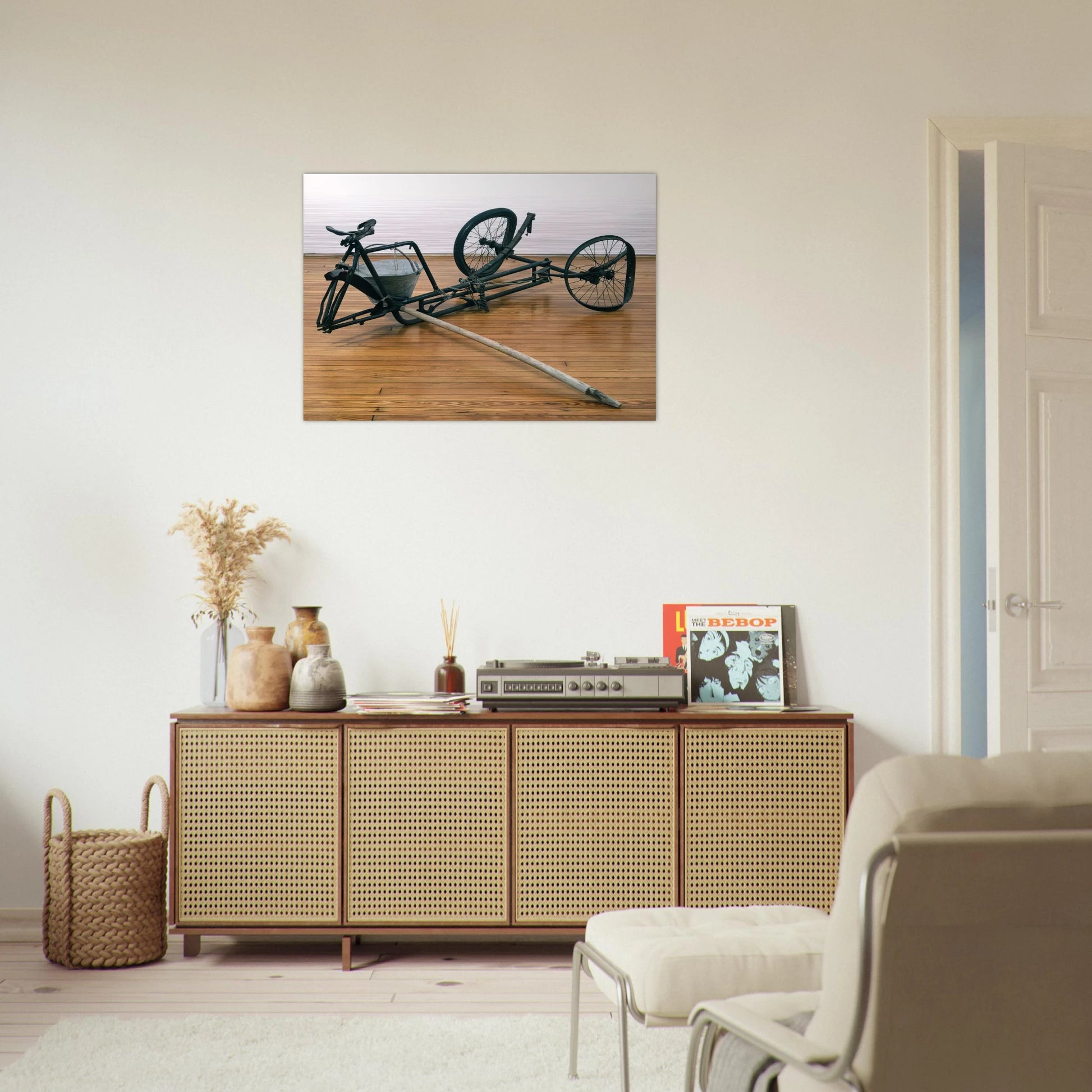 UNTITLED EARLY EGYPTIAN 1973 1 - Robert Rauschenberg Brushed Aluminum Print - 70x100 cm / 28x40 inches | Robert Rauschenberg Aluminum Print | Robert Rauschenberg Prints