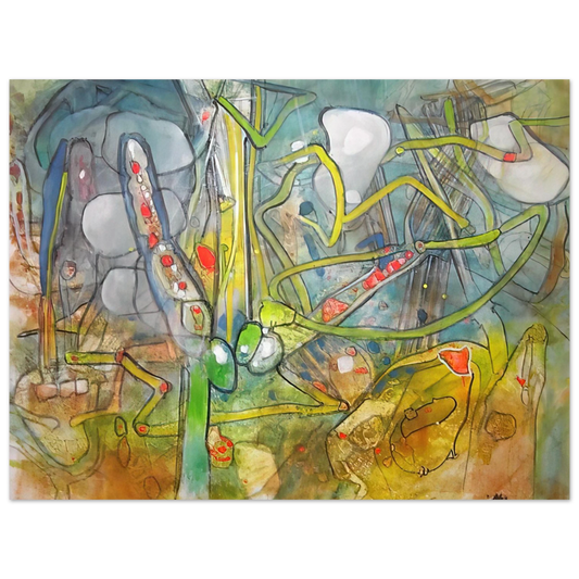 Roberto Matta - ATLAS DE MEDICATION Fine Art Poster - Default Title