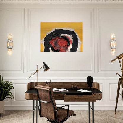 UNTITLED 1964 - Luis Feito Brushed Aluminum Print - 70x100 cm / 28x40 inches | Luis Feito Aluminum Print | Luis Feito Prints