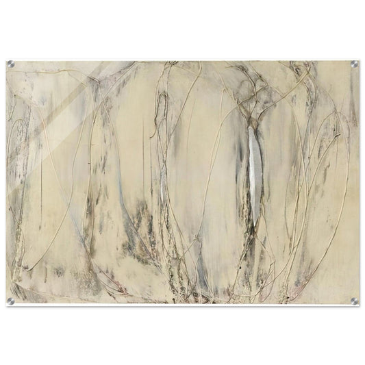 Composition - 1958 - Enrico Castellani Acrylic Print - 70x100 cm / 28x40″ inches | Enrico Castellani Wall Art | Enrico Castellani Prints