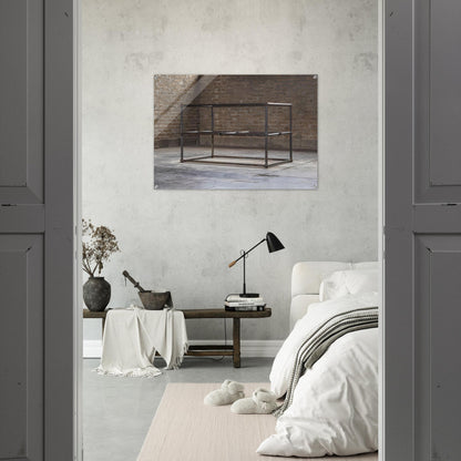 To Dave Shackman - 1964 - Donald Judd Acrylic Print - 70x100 cm / 28x40″ inches | Donald Judd Wall Art | Donald Judd Prints