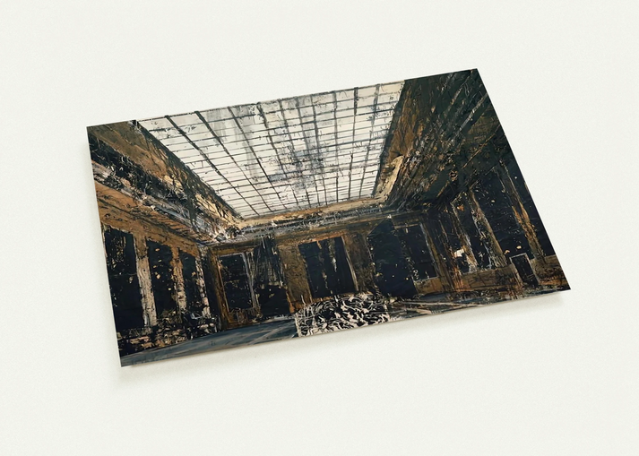 INTERIOR 1981 By Anselm Kiefer Pack of 10 Post Cards | Anselm Kiefer Post Cards | A6 (10.5 x 14.8 cm) - 4.1 x 5.8 inches