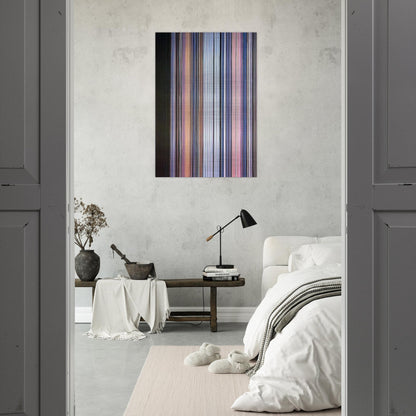 Moroccan Wedding - 1972 - Gene Davis Brushed Aluminum Print - 70x100 cm / 28x40 inches | Gene Davis Aluminum Print | Gene Davis Prints