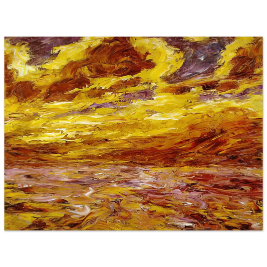 Emil Nolde - Autumn Sea VII Fine Art Poster - Default Title