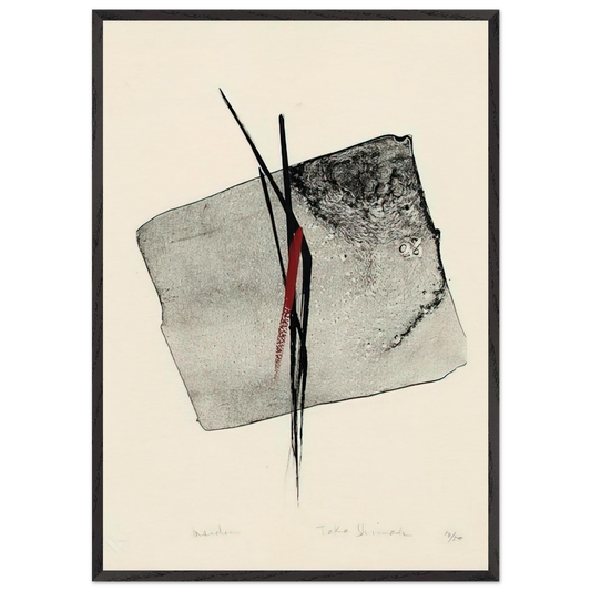 Maiden - 1985 - Toko Shinoda Framed Art Print – Black Wooden Frame - Default Title - -Framed Art Print