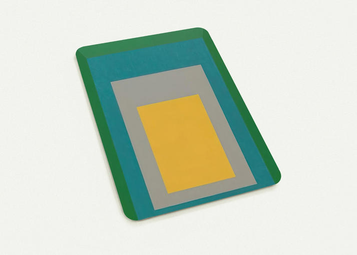 HOMAGE TO THE SQUARE APPARITION 1959 By Josef Albers Pack of 10 Post Cards | Josef Albers Post Cards | A6 (10.5 x 14.8 cm) - 4.1 x 5.8 inches