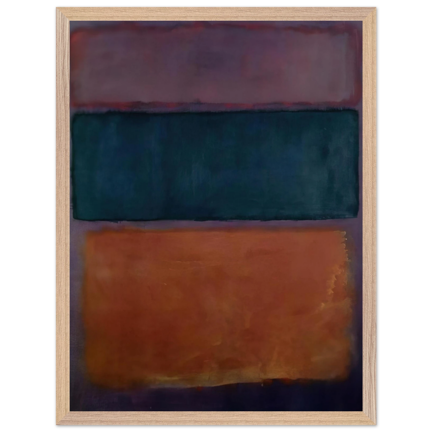 Helen Frankenthaler - Untitled - 1963 Wall art - 60x80 cm / 24x32 inches - Fine Art Poster - -