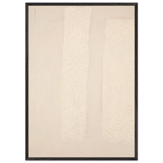 Manual - Robert Ryman Framed Art Print – Black Wooden Frame - Default Title - -Framed Art Print