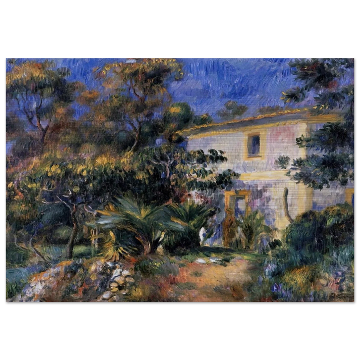 Algiers Landscape - Pierre-Auguste Renoir Brushed Aluminum Print - 70x100 cm / 28x40 inches | Pierre-Auguste Renoir Aluminum Print | Pierre-Auguste Renoir Prints