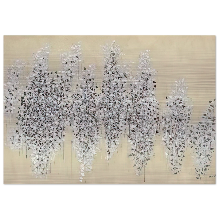 Growth and Development - 1984 - Robert Goodnough Brushed Aluminum Print - 70x100 cm / 28x40 inches | Robert Goodnough Aluminum Print | Robert Goodnough Prints