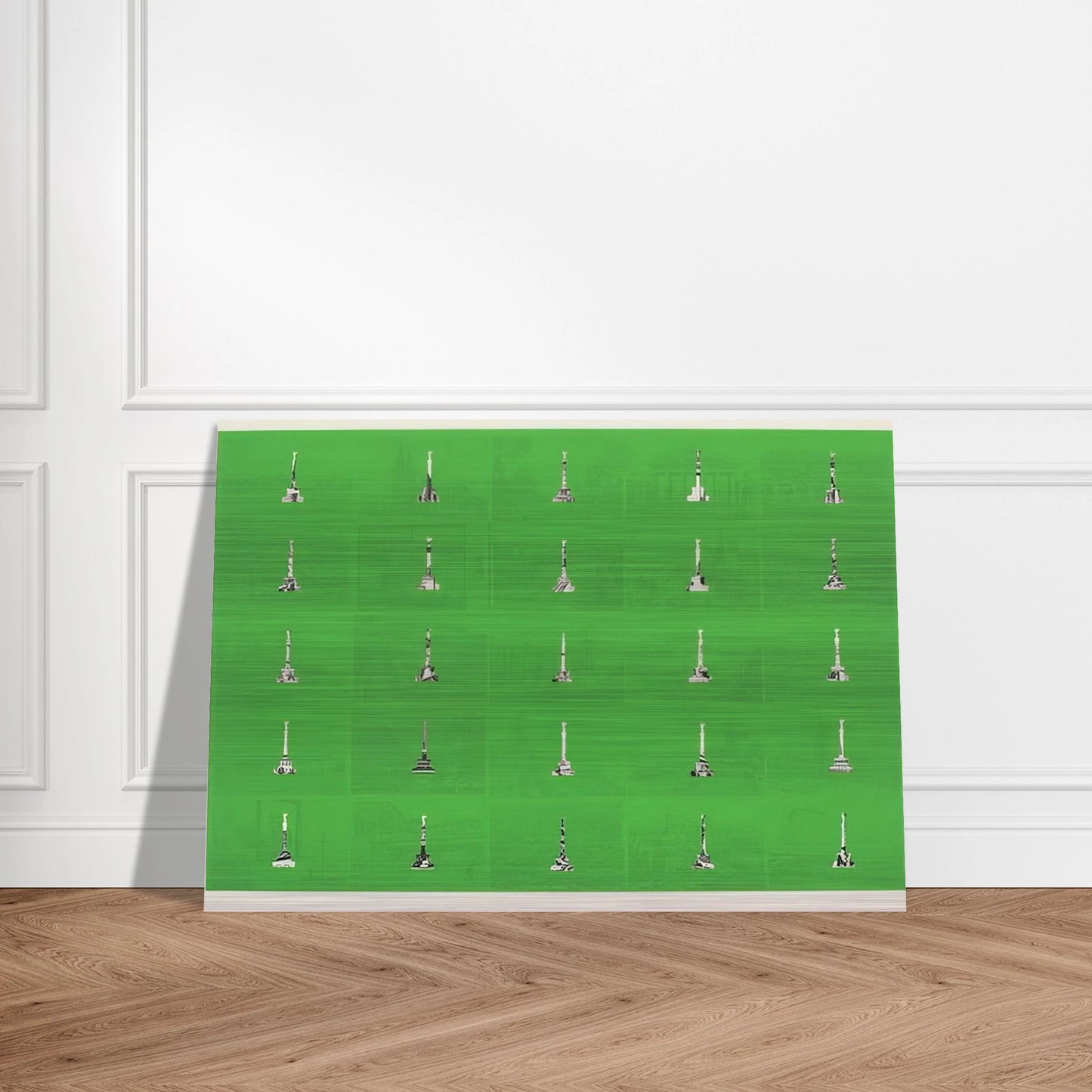 Berlin 1 - 1970 - Dieter Roth Brushed Aluminum Print - 70x100 cm / 28x40 inches | Dieter Roth Aluminum Print | Dieter Roth Prints