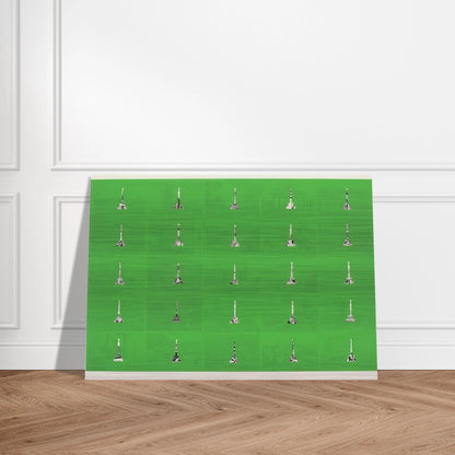 Berlin 1 - 1970 - Dieter Roth Brushed Aluminum Print - 70x100 cm / 28x40 inches | Dieter Roth Aluminum Print | Dieter Roth Prints