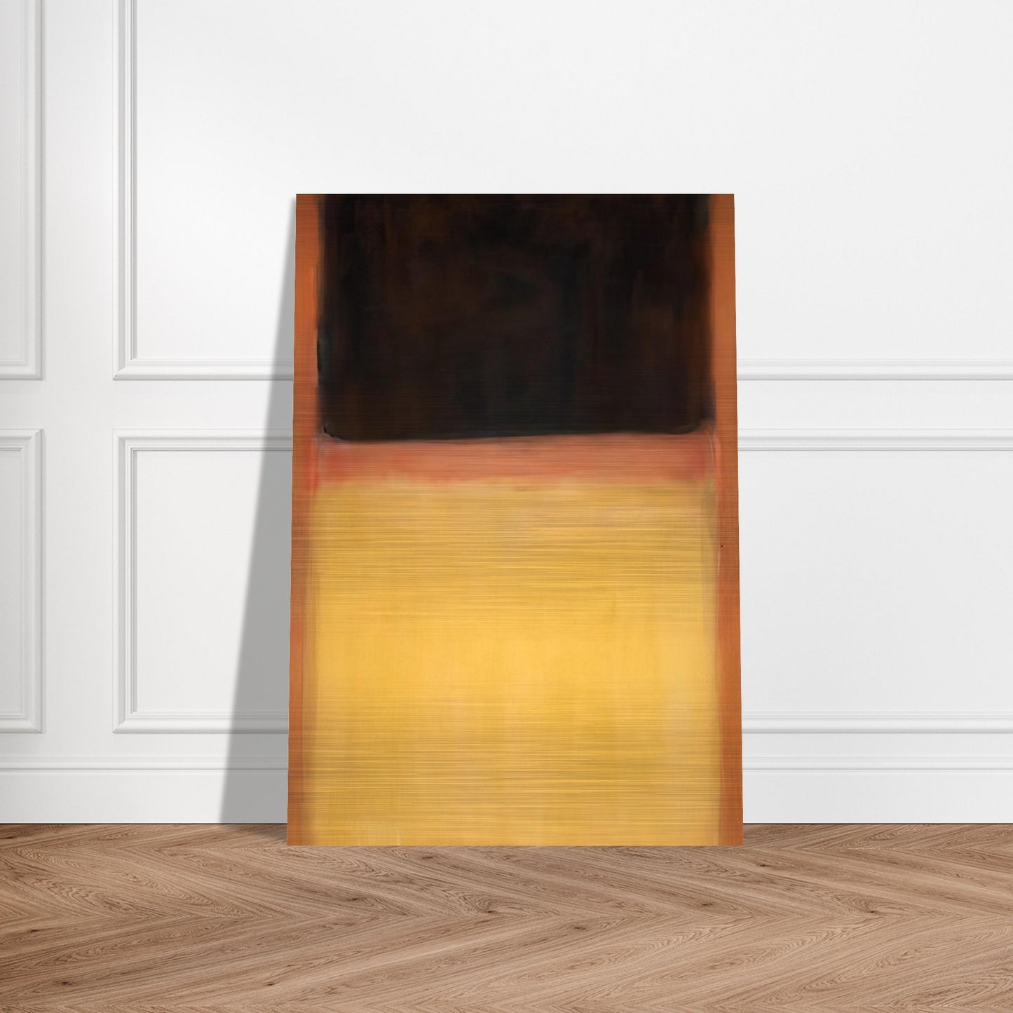 No.9 Dark over Light Earth - 1954 - Mark Rothko Brushed Aluminum Print - 70x100 cm / 28x40 inches | Mark Rothko Aluminum Print | Mark Rothko Prints