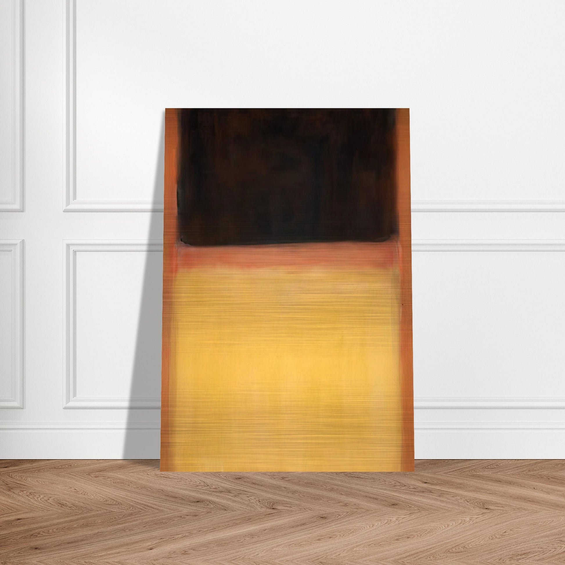 No.9 Dark over Light Earth - 1954 - Mark Rothko Brushed Aluminum Print - 70x100 cm / 28x40 inches | Mark Rothko Aluminum Print | Mark Rothko Prints