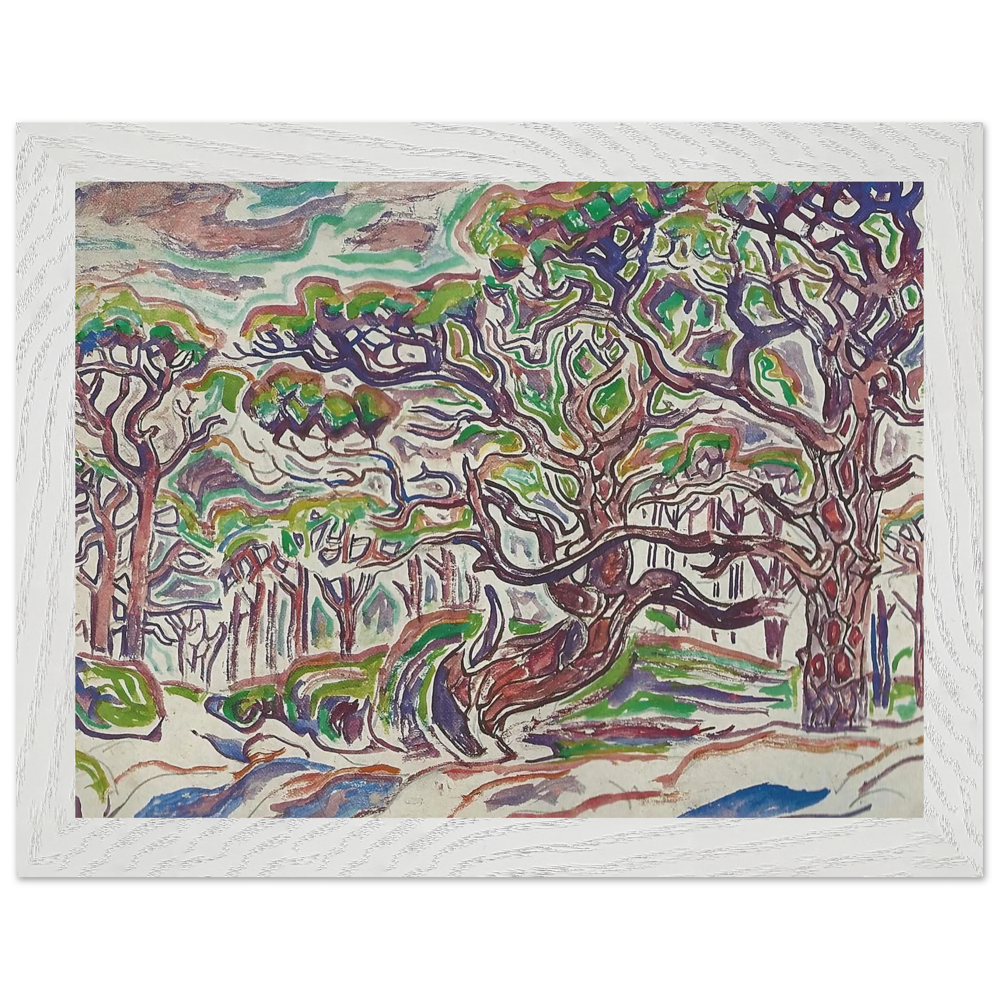 Walter Inglis Anderson - Walter Anderson Wall art - A3 (29.7 x 42  cm) - Premium Wooden Framed Poster With Fine Art Paper - Wood frame