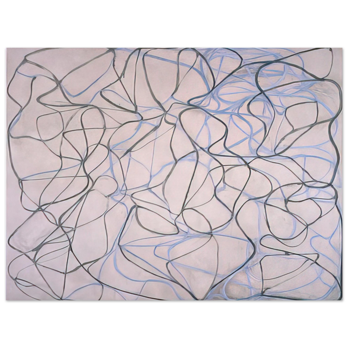 Brice Marden - Vine - 1993  75x100 cm / 30x40inches Fine Art Poster
