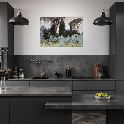 Landscape near Florence - John Singer Sargent Acrylic Print - 70x100 cm / 28x40″ inches