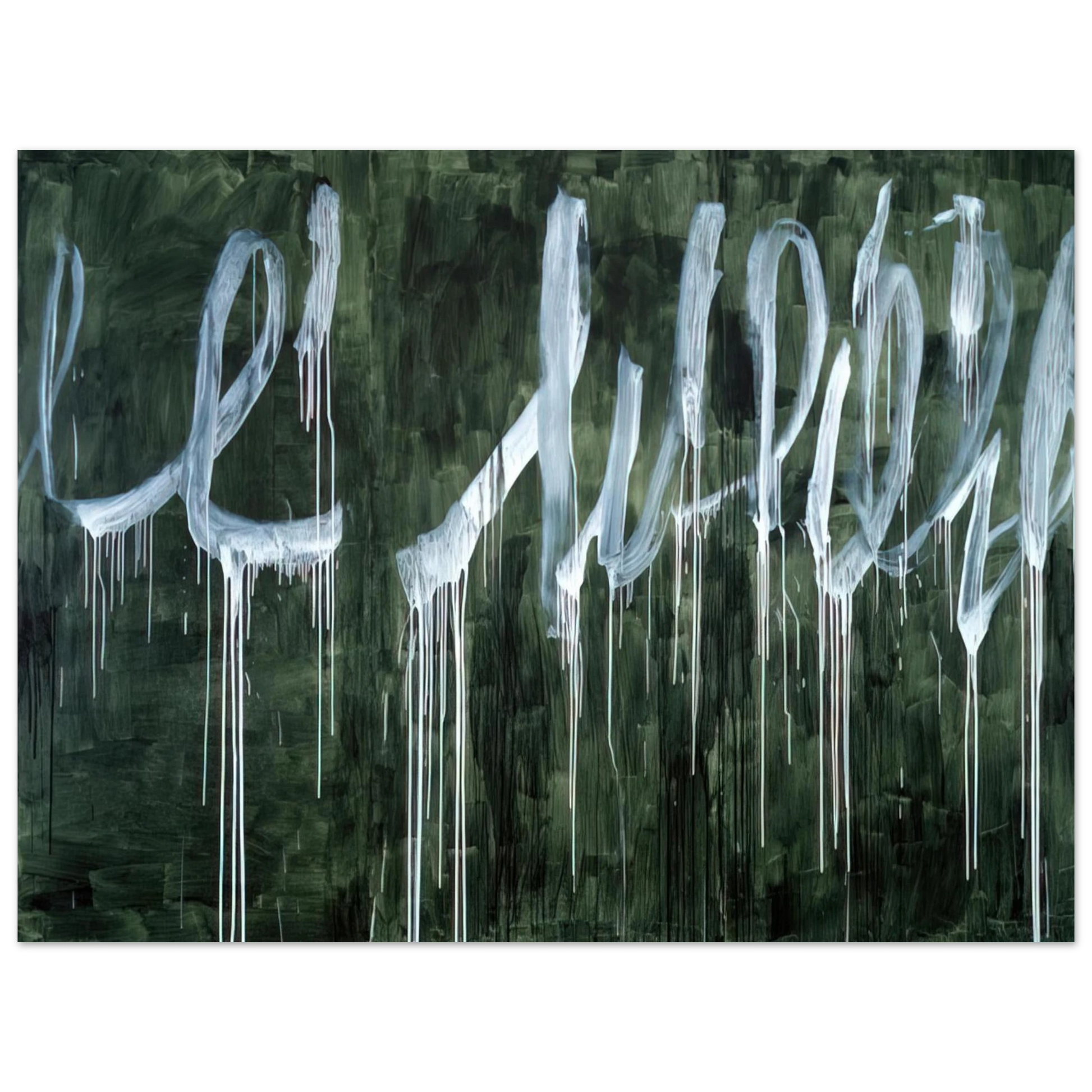 Cy Twombly - III Notes From Salalah  Note I  Fine Art Poster - Default Title