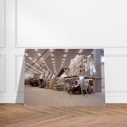 Garden Sculpture - 1996 - Dieter Roth Acrylic Print - 70x100 cm / 28x40″ inches | Dieter Roth Wall Art | Dieter Roth Prints