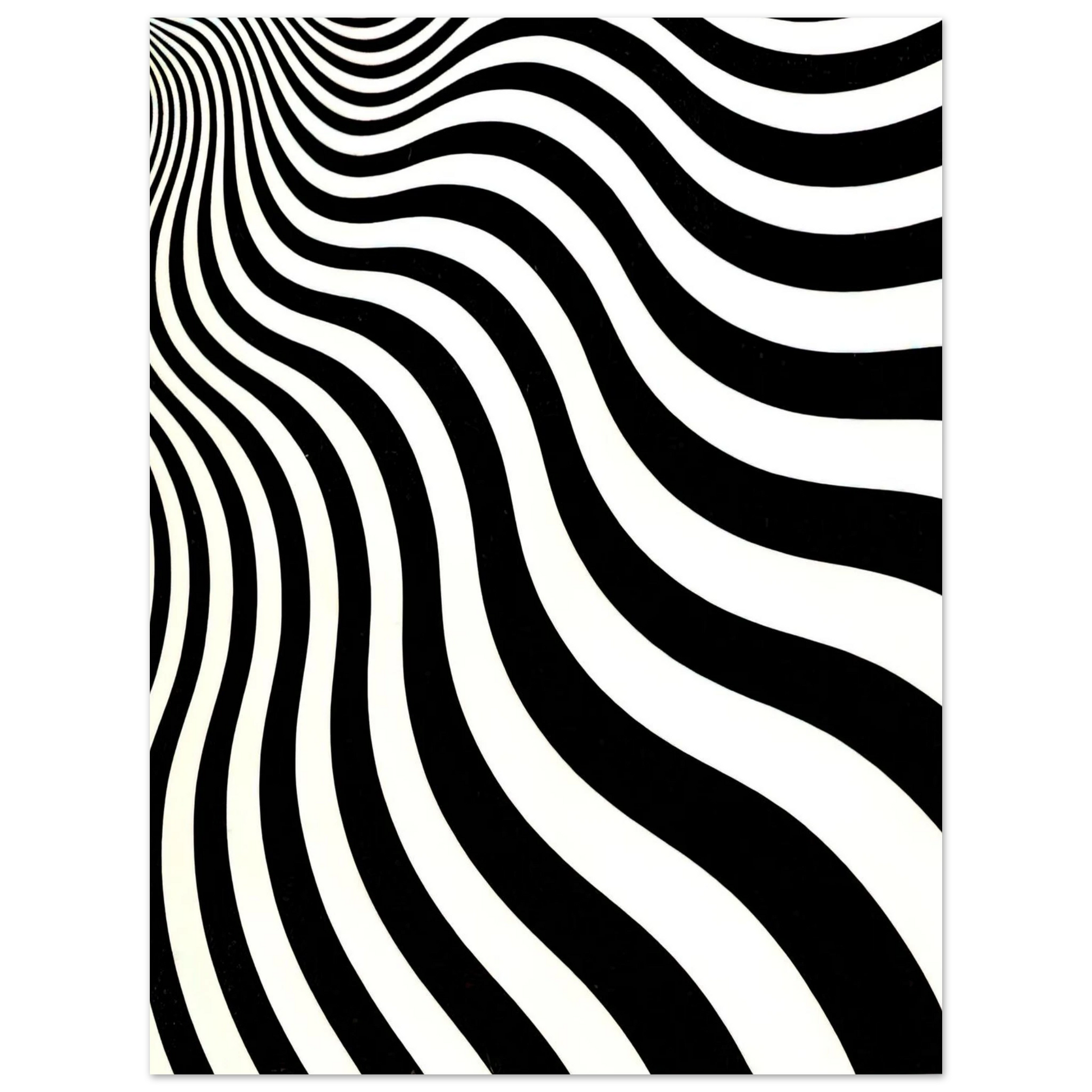 Bridget Riley - INTAKE 1964 Fine Art Poster - Default Title