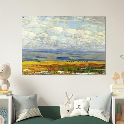 Oregon Landscape - Childe Hassam Acrylic Print - 70x100 cm / 28x40″ inches