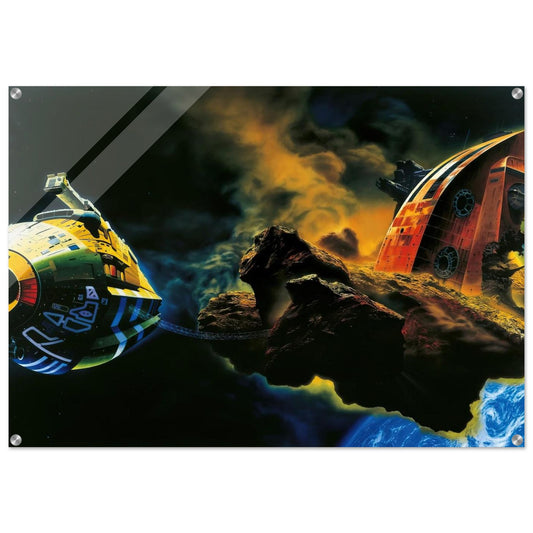Chris Foss - Chris Foss Acrylic Print - 70x100 cm / 28x40″ inches