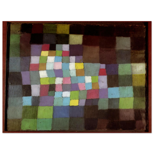 Paul Klee - ABSTRACTION WITH REFERENCE TO A FLOWERING TREE 1925 Fine Art Poster - Default Title