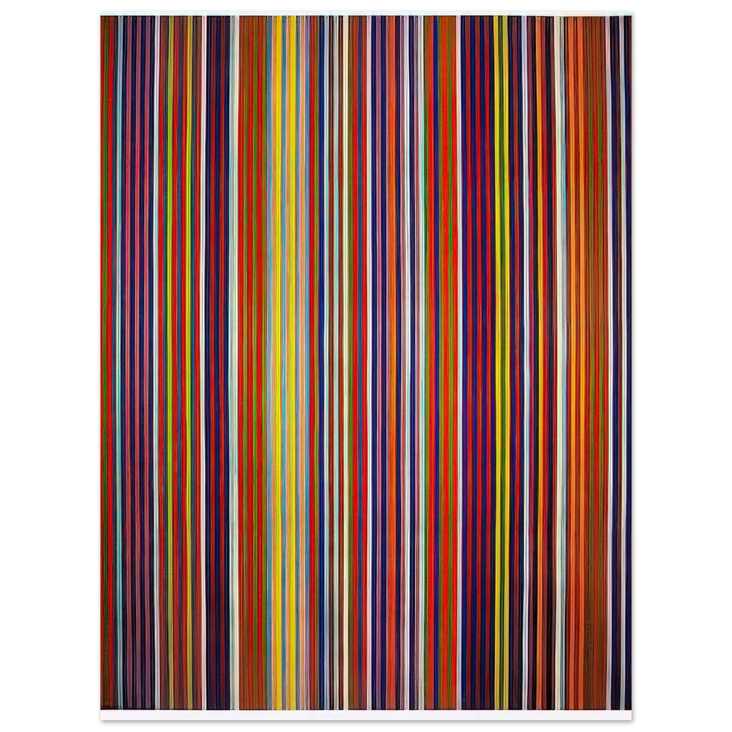 Gene Davis - Untitled - 1964 Fine Art Poster - Default Title