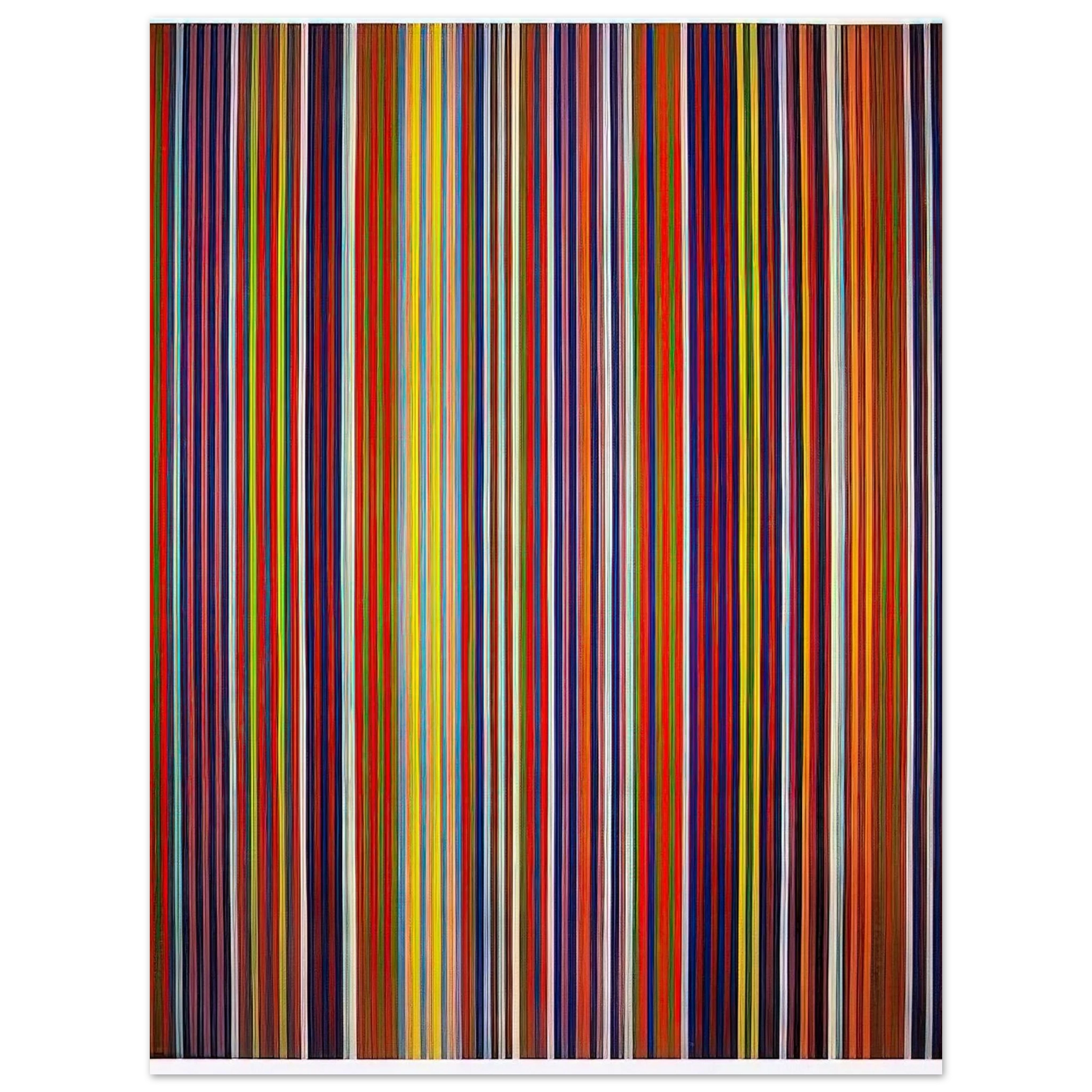 Gene Davis - Untitled - 1964 Fine Art Poster - Default Title