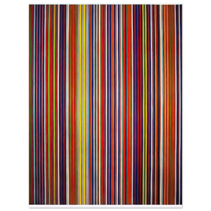 Gene Davis - Untitled - 1964 Fine Art Poster - Default Title