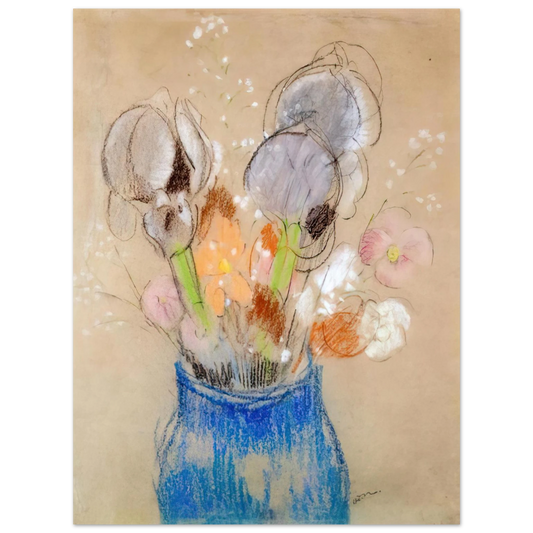 Odilon Redon - BOUQUET OF FLOWERS 4 Fine Art Poster - Default Title