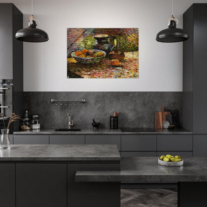 STILL LIFE WITH PITCHER AND FRUIT - Henri Matisse Acrylic Print - 70x100 cm / 28x40″ inches