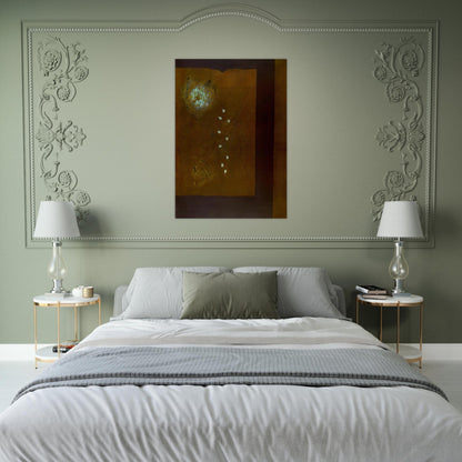 Brown Wall - 1971 - Hiroyuki Tajima Brushed Aluminum Print - 70x100 cm / 28x40 inches | Hiroyuki Tajima Aluminum Print | Hiroyuki Tajima Prints