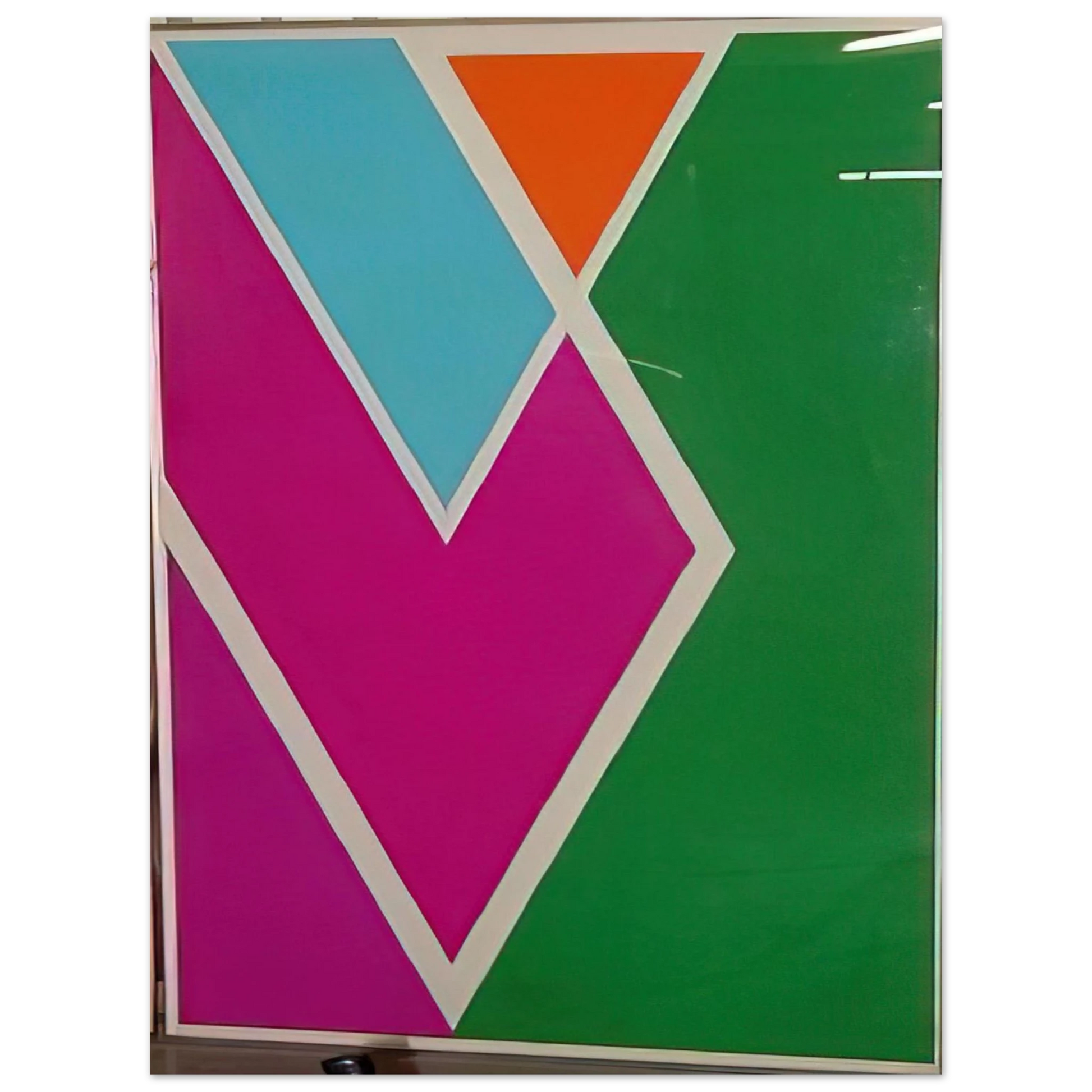 Larry Zox - Westbury - 1970 Fine Art Poster - Default Title