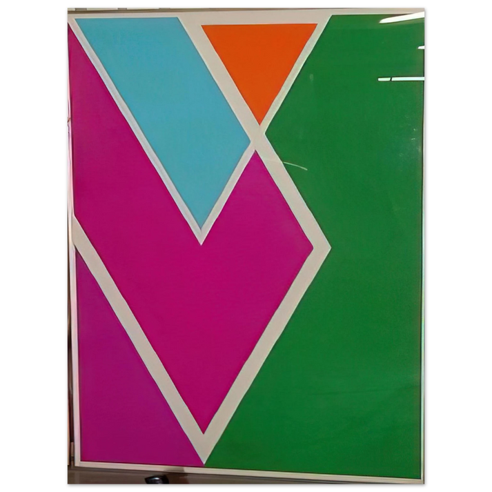 Larry Zox - Westbury - 1970  75x100 cm / 30x40inches Fine Art Poster