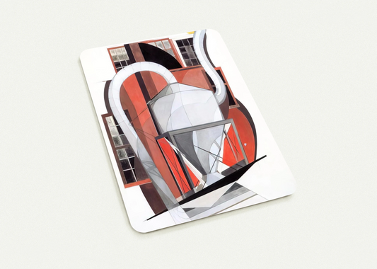 Machinery - 1920 By Charles Demuth Pack of 10 Post Cards | Charles Demuth Post Cards | A6 (10.5 x 14.8 cm) - 4.1 x 5.8 inches