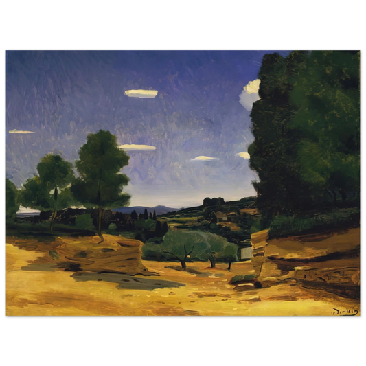 Andre Derain - LANDSCAPE PROVENCE 1925 Fine Art Poster - Default Title