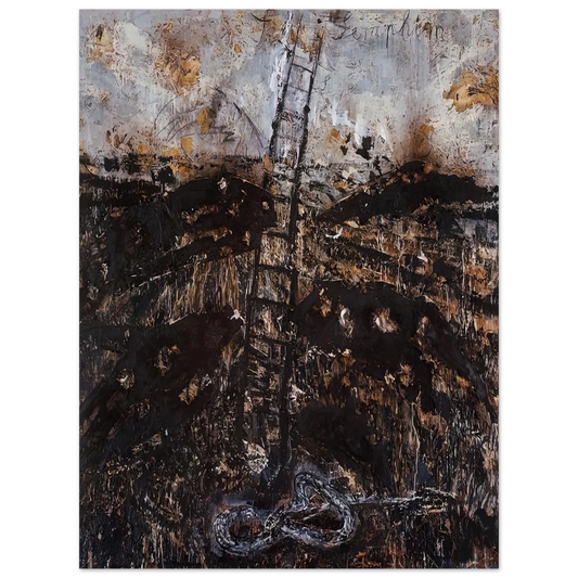 Anselm Kiefer - SERAPHIM 1984 Fine Art Poster - Default Title