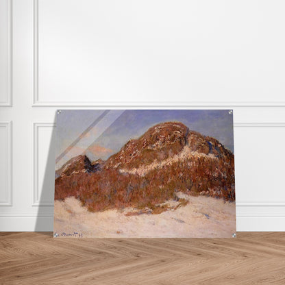 Mount Kolsaas 3 - claude monet Acrylic Print - 70x100 cm / 28x40″ inches | claude monet Wall Art | claude monet Prints
