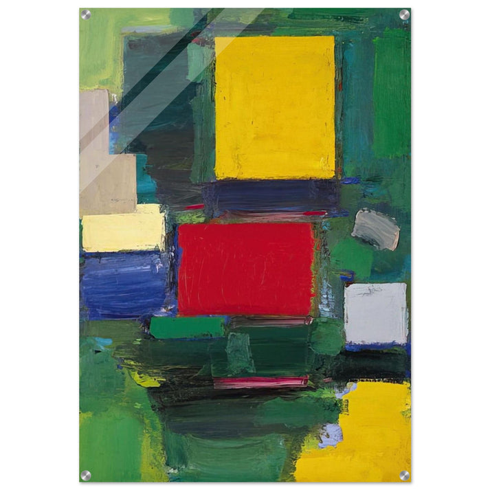 The Gate - Hans Hofmann Acrylic Print - 70x100 cm / 28x40″ inches